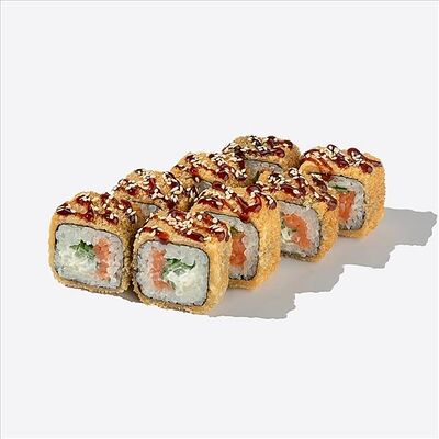 Темпура с лососем терияки в Много лосося по цене 680 ₽