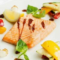 Стейк из лосося в Fazenda