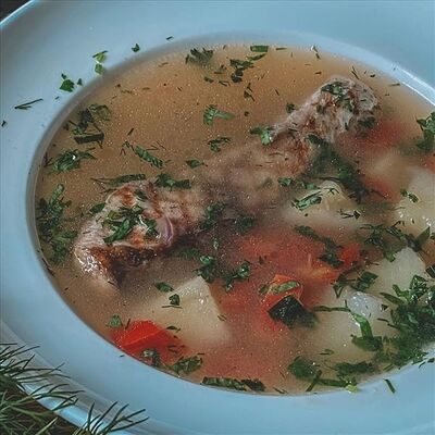 Уха из сазана с ароматом дымка в Соль & Перец по цене 397 ₽