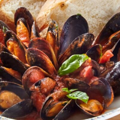 Cozze alla marinara в Папалео по цене 850 ₽