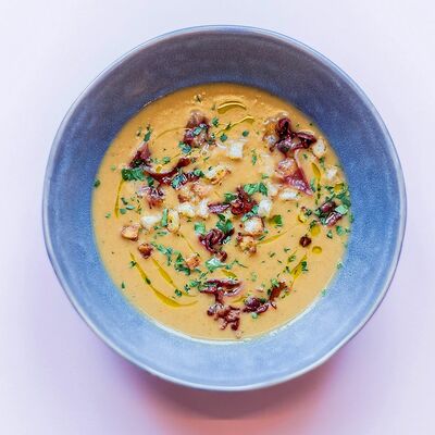 Крем-суп из запеченного картофеля в Джульетта по цене 250 ₽