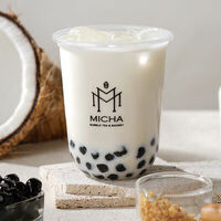 Кокос с карамельной тапиокой в Micha Bubble Tea & Bakery