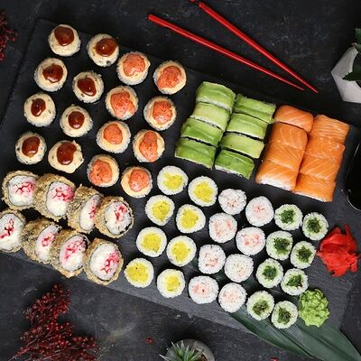 Сет Самурай в Рыбин Гуд Sushi Premium по цене 4999 ₽