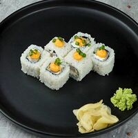 Ролл с хрустящим окунемв Edateca Едатека