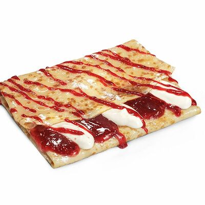 Блин с маскарпоне и малиной в БлинБери по цене 225