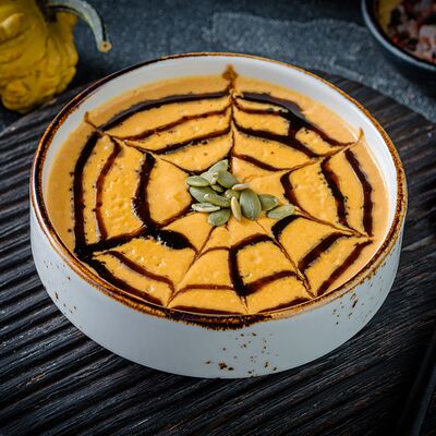 Тыквенный крем-суп в Ресторан Воробьёвы Горы PREMIUM по цене 621 ₽