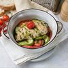 Сочная куриная грудка, запеченная с овощами в Debaton по цене 715