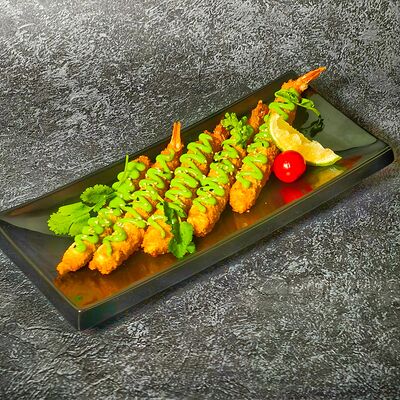 Креветки Васссаби в Roku PIZZA & SUSHI по цене 715 ₽