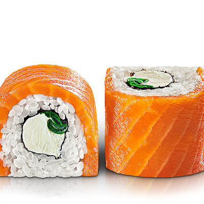 Филадельфия Люкс с луком в Суши Make по цене 399 ₽