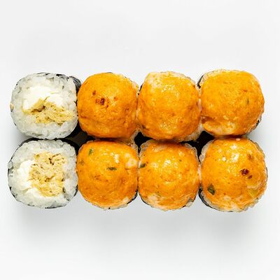 Запеченный ролл с лососем в Wasabi по цене 626 ₽