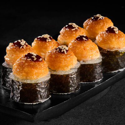 Запечённый с лососем терияки в Рыбка по цене 585 ₽