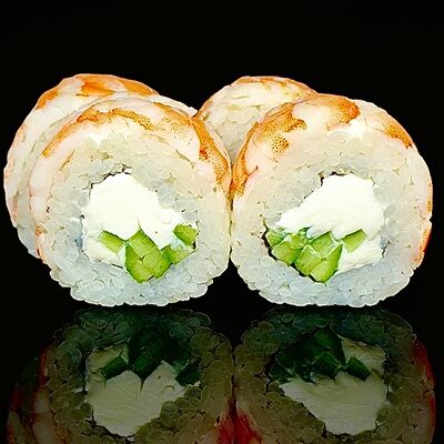 Ролл Филадельфия с креветкой в Hot Pizza по цене 750 ₽