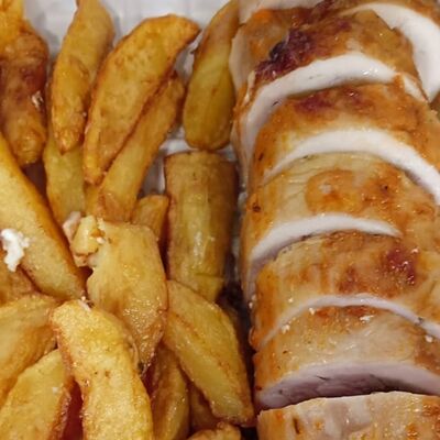 Рулет куриный с картофелем в Мистер пицца по цене 230 ₽