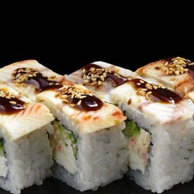 Ролл Дракон в Sushi time по цене 95000 сум