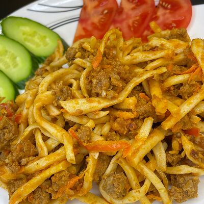 Жаренный лагман в Чайхана ферганская долина по цене 300 ₽