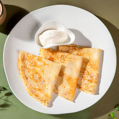 Классические блины на органическом молоке в М2 Органик Клуб Патриаршие по цене 490 ₽