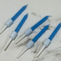 Набор синих свечей для торта (5 шт.) в MCakes - торты и десерты