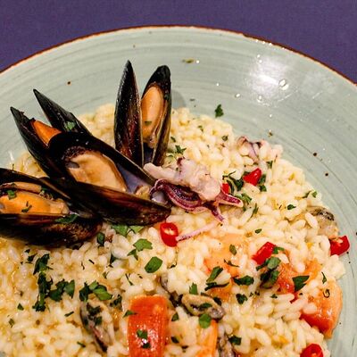 Ризотто с морепродуктами в ISOLA по цене 850 ₽