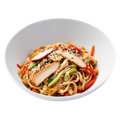 Удон с цыплёнком в Basilic Express по цене 2445 ₸