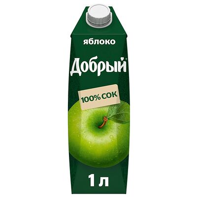 Добрый сок Яблочный в Сушильня по цене 180 ₽