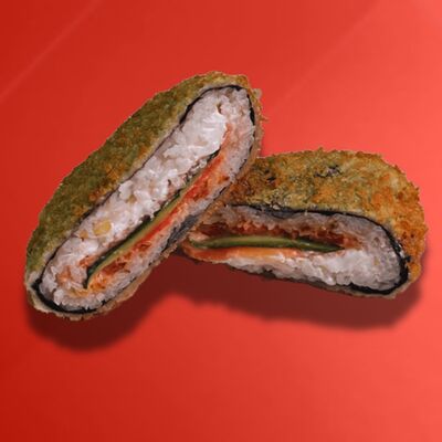 Суши бургер с лососем в Tamakisushi по цене 2800 ₸