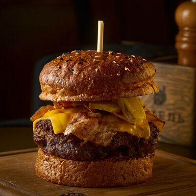 Гранд Классический Чеддер бургер в Хмель по цене 890 ₽