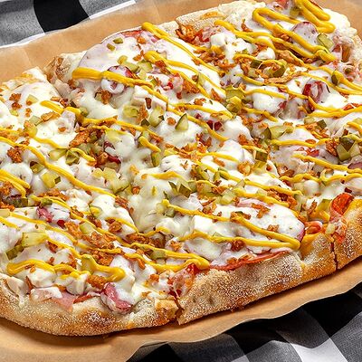 Пицца Говядина с грибами в Щербет по цене 823 ₽