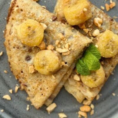 Блинчики с Нутеллой и бананом в Savoiardi по цене 440 ₽