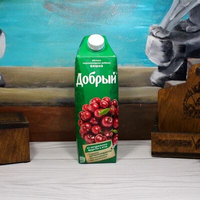 Сок Добрый 1л вишня в Vagr по цене 190 ₽