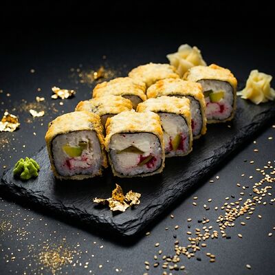 Панко Калифорния (темпура) в Sushigopizza по цене 429 ₽
