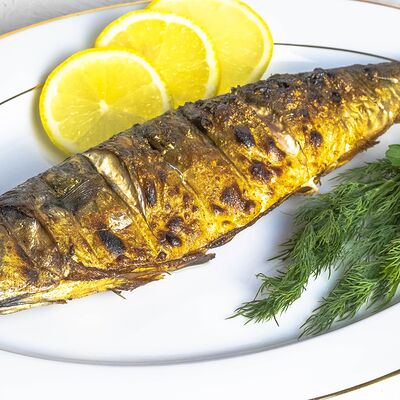 Скумбрия на мангале в Шашлык №1 по цене 540 ₽