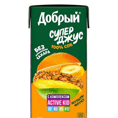 Добрый Супер Джус Мультифрукт в Айбат Халляр по цене 49 ₽