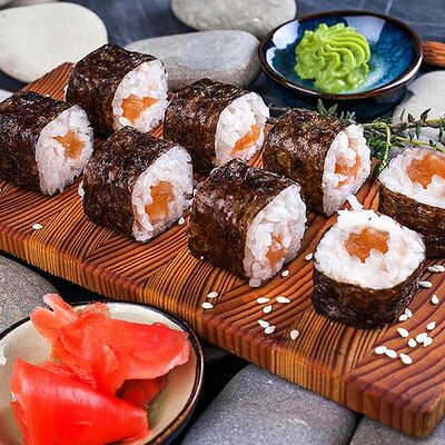 Сяке маки в Дом роллов по цене 136 ₽