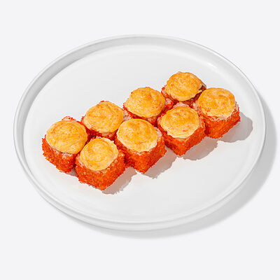 Запеченная калифорния в Много лосося по цене 510