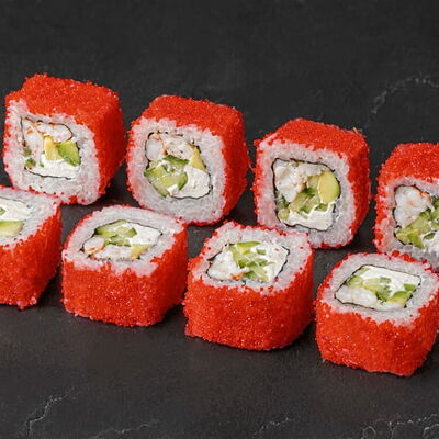 Калифорния с креветкой в King Kong Pizza & Rolls по цене 789 ₽