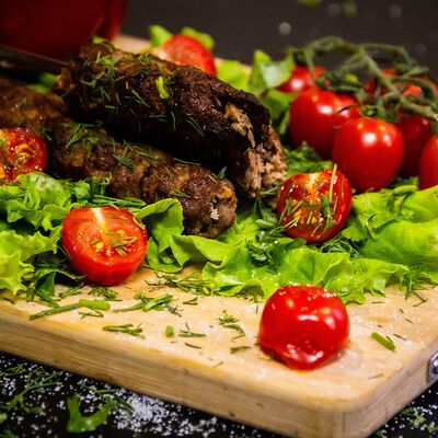 Люля-кебаб из говядины в Огонёк по цене 400 ₽