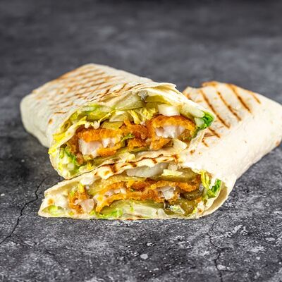 Шаурма Посейдон с белой рыбой в Lavash Lab по цене 449 ₽