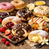 Донаты с начинкой 71 г в Чайхона 1000 и 1 ночь