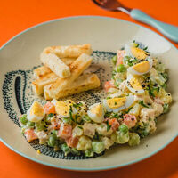 Салат Оливье в Двор Помидор