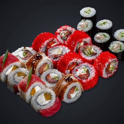 Дуэт и два соевых соуса в Суши дяди Вани по цене 1188 ₽