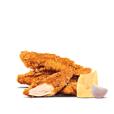 Стрипсы Пармезан и Чеснок (3 шт.) в Бургер Кинг по цене 280 ₽