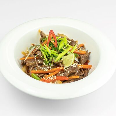 Wok с говядиной в ЧёЯем по цене 520 ₽