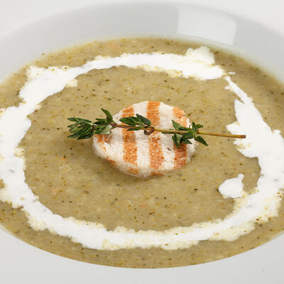 Крем-суп из брокколи в Il Canto по цене 590 ₽