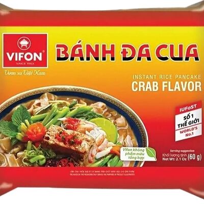 Crab Flavor рисовая лапша со вкусом краба в WON CHA по цене 150 ₽