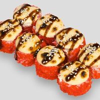 Запеченный ролл Сырный с крабом в Суши Сет