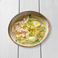 Суп с цыпленком в Перчини