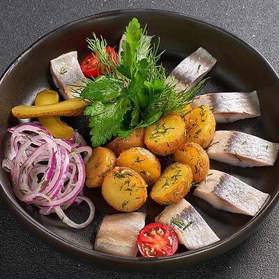 Сельдь пряного посола в Lafa Lounge по цене 520 ₽