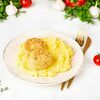 Биточки рыбные с картофельным пюре в У Палыча. С пылу, с жару! по цене 460