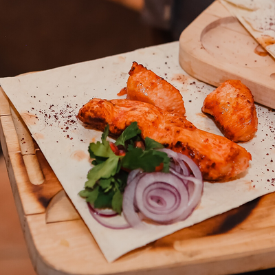 Шашлык из курицы в Багратиони по цене 625 ₽