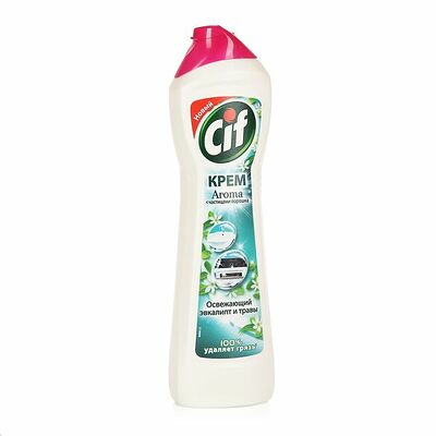 Чистящий крем Cif Aroma Зеленая све освежающий эвкалипт и травы Unilever в Азбука Вкуса Экспресс Меню по цене 191 ₽
